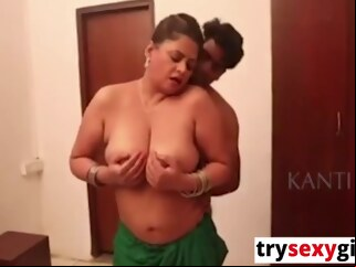 Indian big tits brunette pornstar